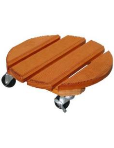 Roul'bac rond 40 Jardifer Roule plante et supports pot à roulettes