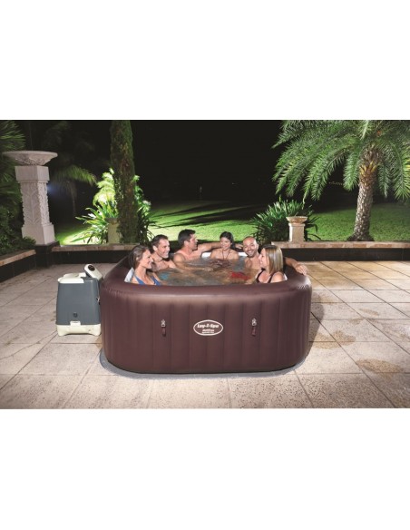 Spa carré Maldives - Hydrojet - Lay-z-Spa BestWay Spas gonflables