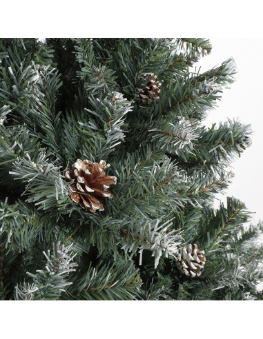 Sapin Artificiel Pinyon Floqué Blanc  Sapin