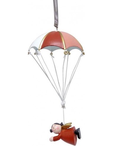 Suspension "parachute Ange" rose  Décoration Noël Tradition