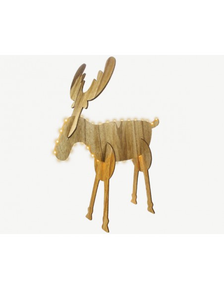 Puzzle Renne 3D en bois LED - Blachère Illumination Blachère Illumination Eclairage