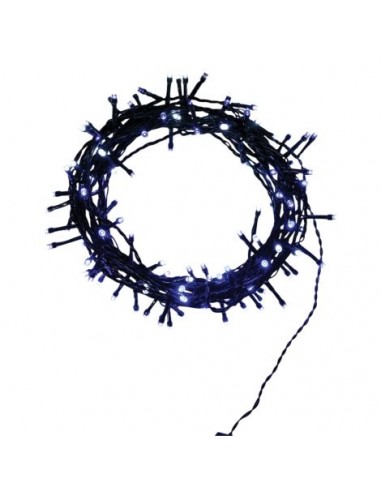 Guirlande 128 Leds 8m Couleur Blanc Pur & Bleu - Blachère Illumination Blachère Illumination Eclairage