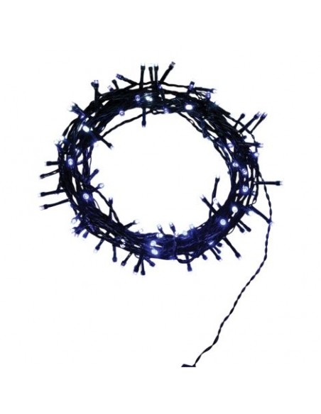 Guirlande 128 Leds 8m Couleur Blanc Pur & Bleu - Blachère Illumination Blachère Illumination Eclairage