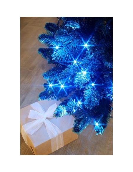 Guirlande 128 Leds 8m Couleur Blanc Pur & Bleu - Blachère Illumination Blachère Illumination Eclairage