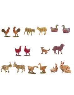 Assortiment d'animaux - Oliver Oliver Crèches