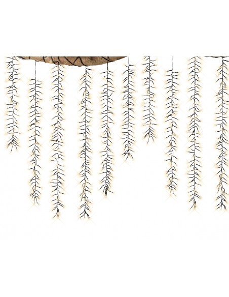 Cascade lumineuse LED L.200cm Kaemingk Eclairage
