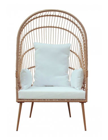 Œuf à poser "Pompadour" - Jardiland Jardiland Balancelle et fauteuil suspendu