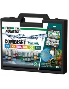 Malette Proaquatest Combiset Plus JBL Produit pour eau douce et eau de mer