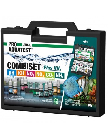 Malette Proaquatest Combiset Plus JBL Produit pour eau douce et eau de mer