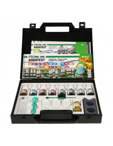 Malette Proaquatest Combiset Plus JBL Produit pour eau douce et eau de mer