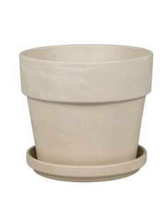 Pot Calimat Ø28 cm + soucoupe Ø 26 cm - NDT NDT Pot et bac en terre cuite rond