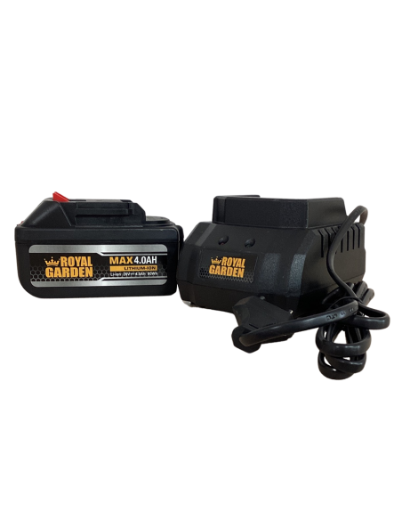 Chargeur de batterie 20V - Royal Garden  Accessoires et entretien