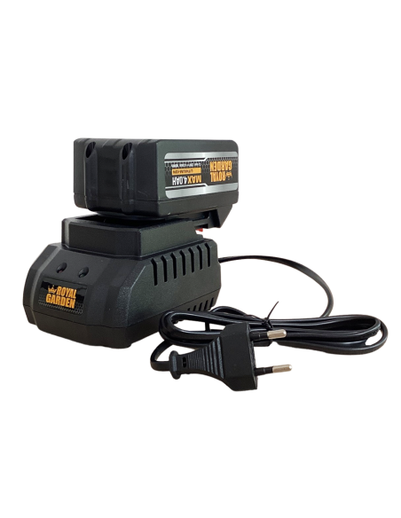Chargeur de batterie 20V - Royal Garden  Accessoires et entretien