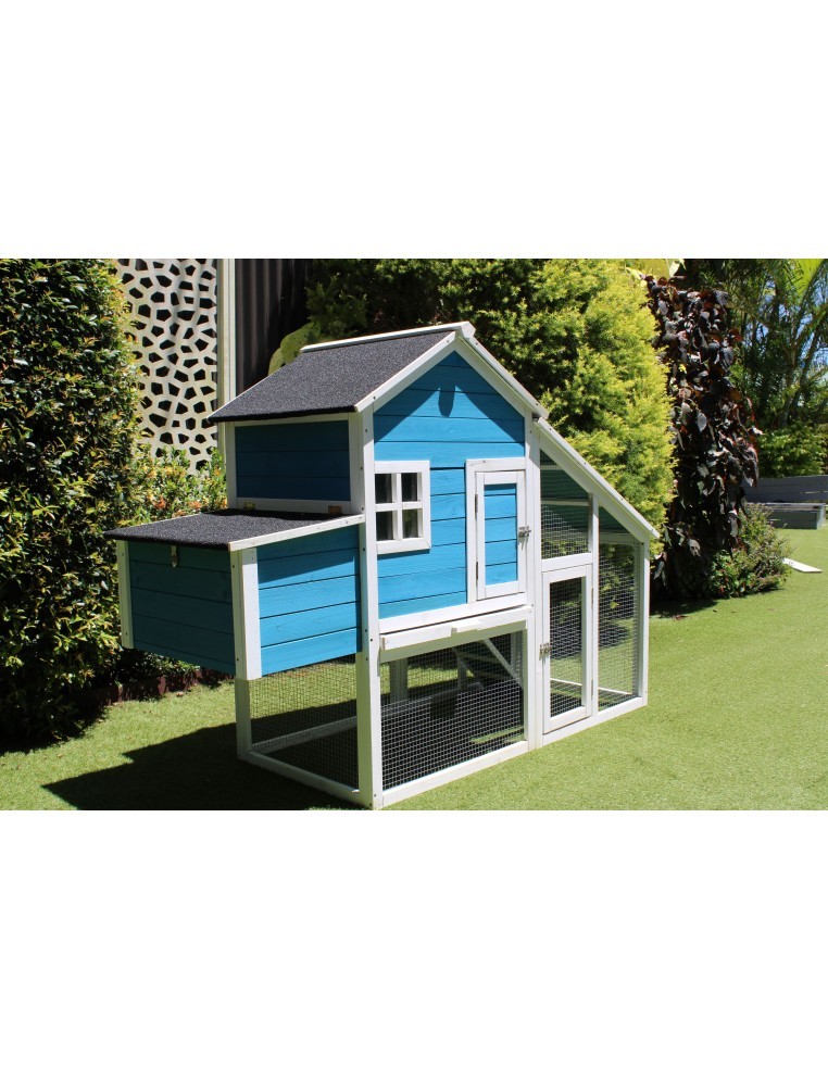 Poulailler Jeannette L.171 x l.66 x H.121 cm  Poulailler