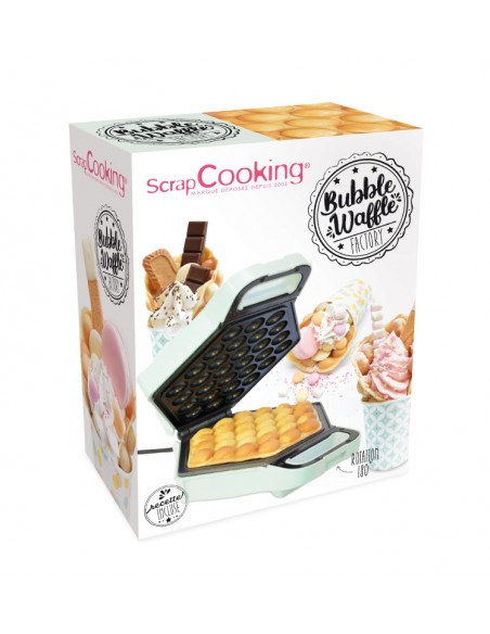 Gaufrier Bubble waffle factory - SCRAPCOOKING
