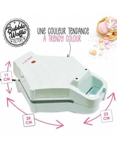 Gaufrier Bubble waffle factory - SCRAPCOOKING
