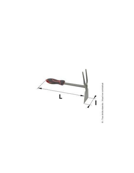 Serfouette panne et fourche avec poignée ergonomique - Mermier Mermier Jardin Serfouette