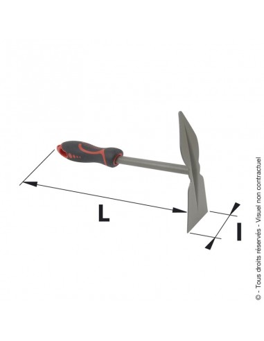 Serfouette panne et langue avec poignée ergonomique - Mermier Mermier Jardin Serfouette