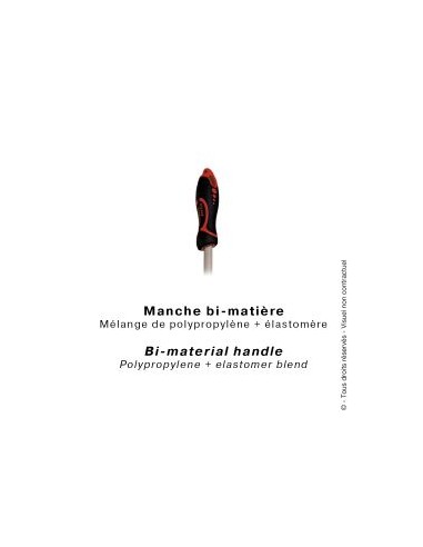 Serfouette panne et langue avec poignée ergonomique - Mermier Mermier Jardin Serfouette