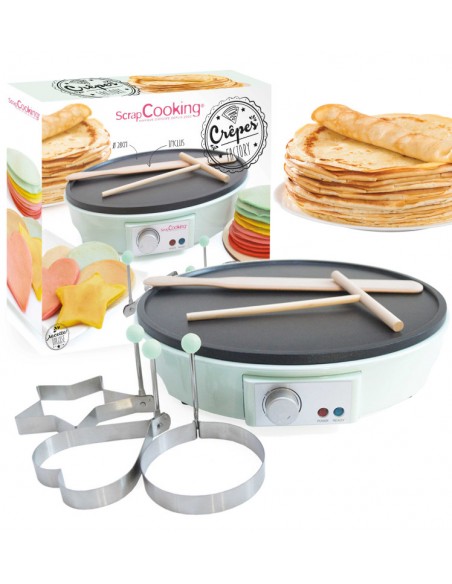 Machine à crêpes "Crêpes factory" - SCRAPCOOKING ScrapCooking Préparation sucrée