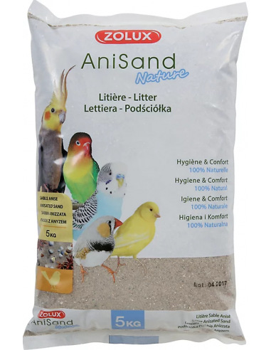 Sable anisand 5kg - Zolux Zolux Hygiène et soin