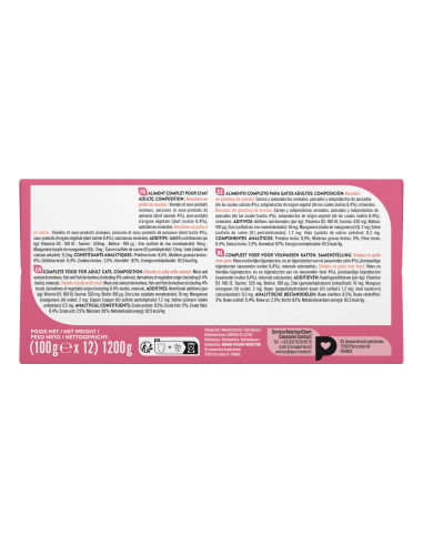 Bouchées en gelée assortiment mixte poissons - 12x100g - Pure Family Pure Family Boite et sachet fraîcheur