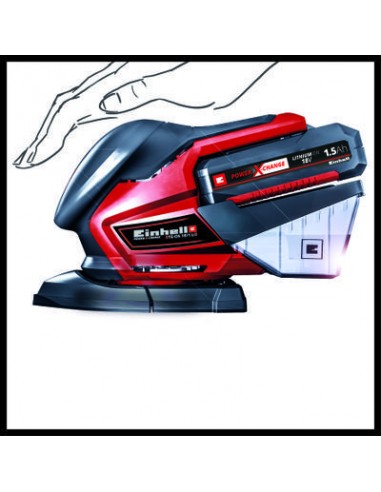 Ponceuse multifonction PXC TE-OS 18/150 Li Solo - Einhell Einhell Autres Outils