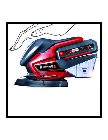 Ponceuse multifonction PXC TE-OS 18/150 Li Solo - Einhell Einhell Autres Outils