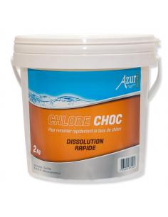 Chlore Choc 2kg - Azur Azur Piscine Produit d'entretien piscine