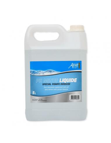 pH Minus liquide spécial pompe doseuse 5L - Azur Azur Piscine Produit d'entretien piscine