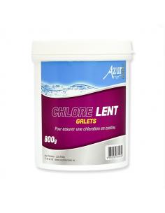 Chlore lent en galets 800g - Azur Azur Piscine Produit d'entretien piscine