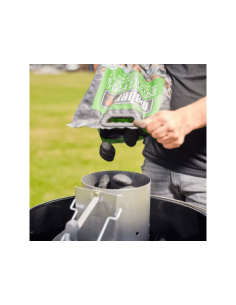 Briquette de coques de noix de coco sac 4kg - Weber Weber Charbons de bois et allume-feux 2