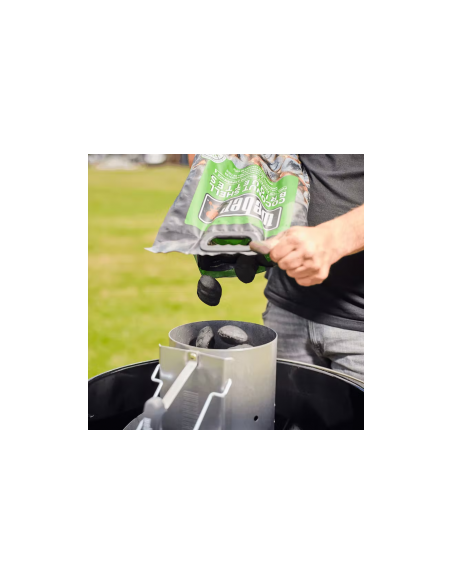 Briquette de coques de noix de coco sac 4kg - Weber Weber Charbons de bois et allume-feux