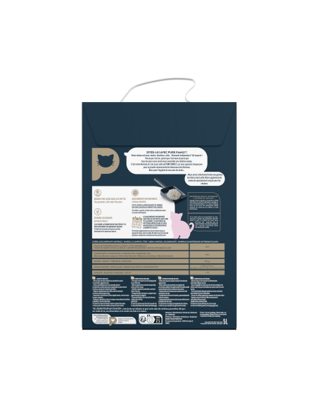 Litière agglomérante pour chaton 5L - Pure Family Pure Family Litières