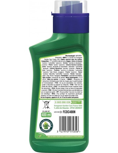 Anti-cochenilles 400ml - Fertiligène Fertiligène Insecticide naturel