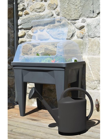 Arrosoir 13 litres Extra Fort - avec Pomme Noire et Grille Métal - EDA Eda plastiques Arrosoir et vaporisateur