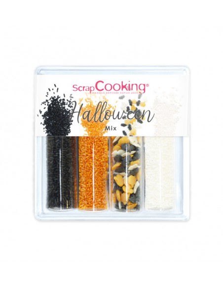 Décors Sucrés "HALLOWEEN" pour Gâteaux, 4 Tubes, 69g - ScrapCooking ScrapCooking Epicerie sucrée Décors Sucrés "HALLOWEEN" pour Gâteaux, 4 Tubes, 69g - ScrapCooking ScrapCooking Epicerie sucrée