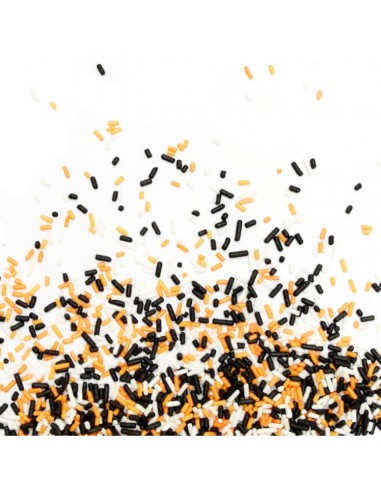 Décors Sucrés Vermicelles Orange / Noir / Blanc - Scrapcooking ScrapCooking Epicerie sucrée