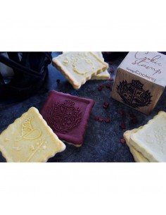 Tampons à Biscuits Bois "SORCIER" + Découpoir - ScrapCooking ScrapCooking Moule & Ustensile à pâtisserie 2