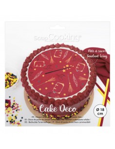 Disque de Pâte à Sucre "SORCIER" - Scrapbooking ScrapCooking Epicerie sucrée