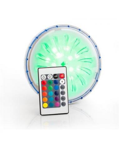 Projecteur LED couleur aimanté + télécommande - Gré Gré Accessoires Piscine Hors-Sol