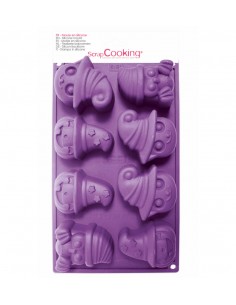 Moule à Gateaux Silicone "HALLOWEEN" - Scrapbooking ScrapCooking Moule & Ustensile à pâtisserie