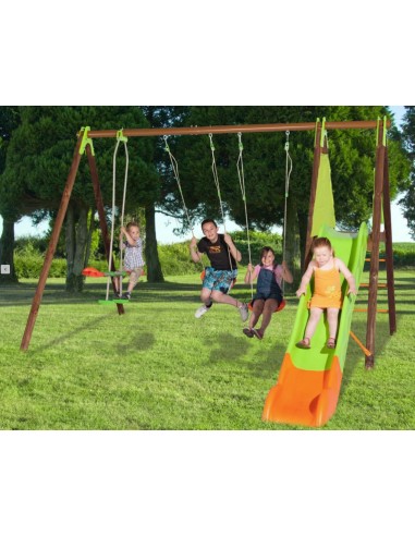 Portique AKEO Bois/métal - TRIGANO  Agrès, portique et accessoire