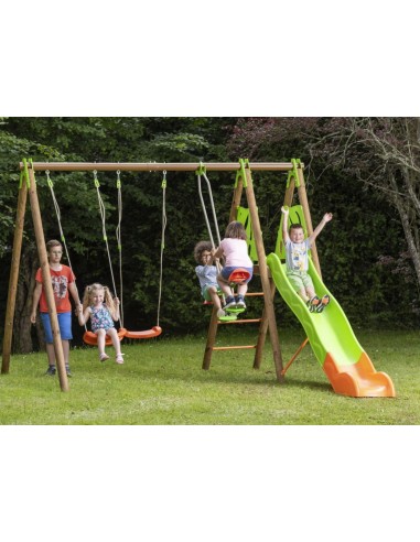 Portique AKEO Bois/métal - TRIGANO  Agrès, portique et accessoire