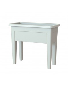 Table De Culture Venezia 80cm Gris Clair - ARTEVASI  Pot, bac et jardinière en plastique