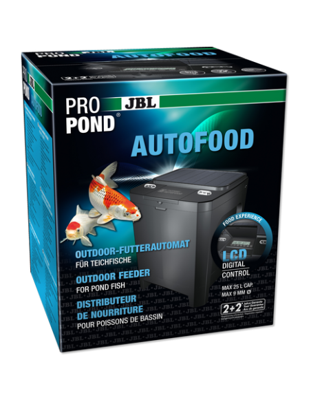 Distributeur Automatique Solaire Aliment Poisson, AutoFood ProPond - JBL JBL Alimentation pour poissons de bassin