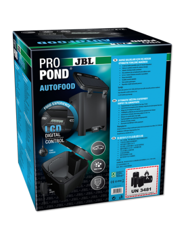 Distributeur Automatique Solaire Aliment Poisson, AutoFood ProPond - JBL JBL Alimentation pour poissons de bassin