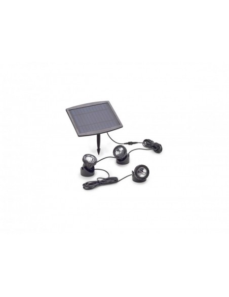 Kit Éclairage Solaire pour Bassin, PondoSolar LED Set 3 - Pontec Pontec Eclairage du bassin