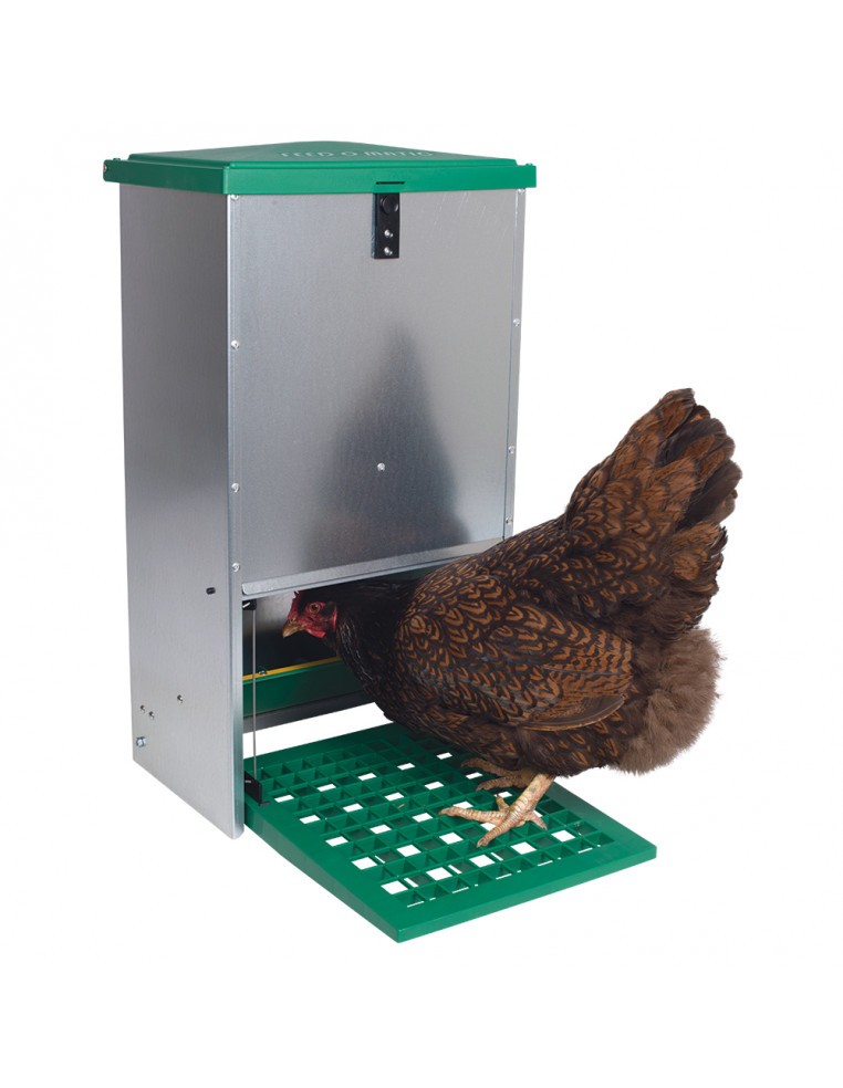 Mangeoire anti-nuisible 8KG Distrigalli Mangeoire et abreuvoir