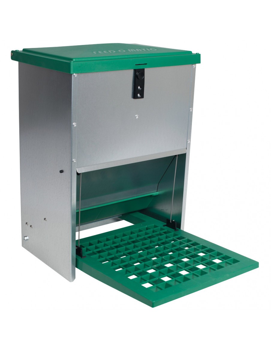 Mangeoire anti-nuisible 8KG Distrigalli Mangeoire et abreuvoir